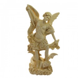 Saint Michael archangel marble powder - 22 cm