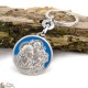 Sleutelhangers St. Christopher - Zilver metaal - blauw