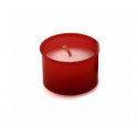 Luci notturne votive rosso - 4 / 5 ore