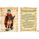 Novene kaars sticker met Frans gebed - Saint Expedit