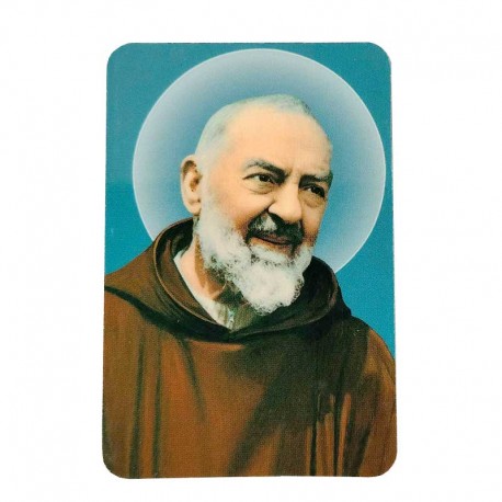 Magnetic plate for fridge of Padre Pio