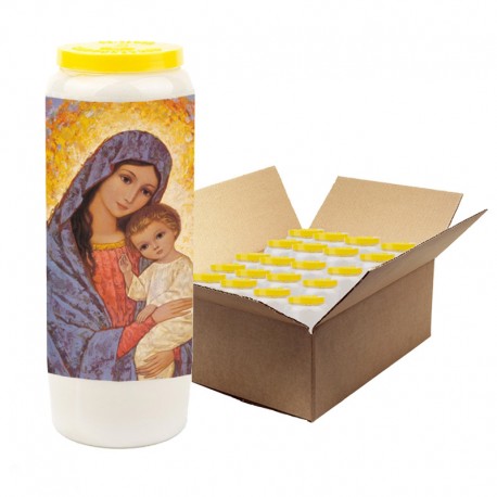 Velas de novena para futura mamá - modelo 2