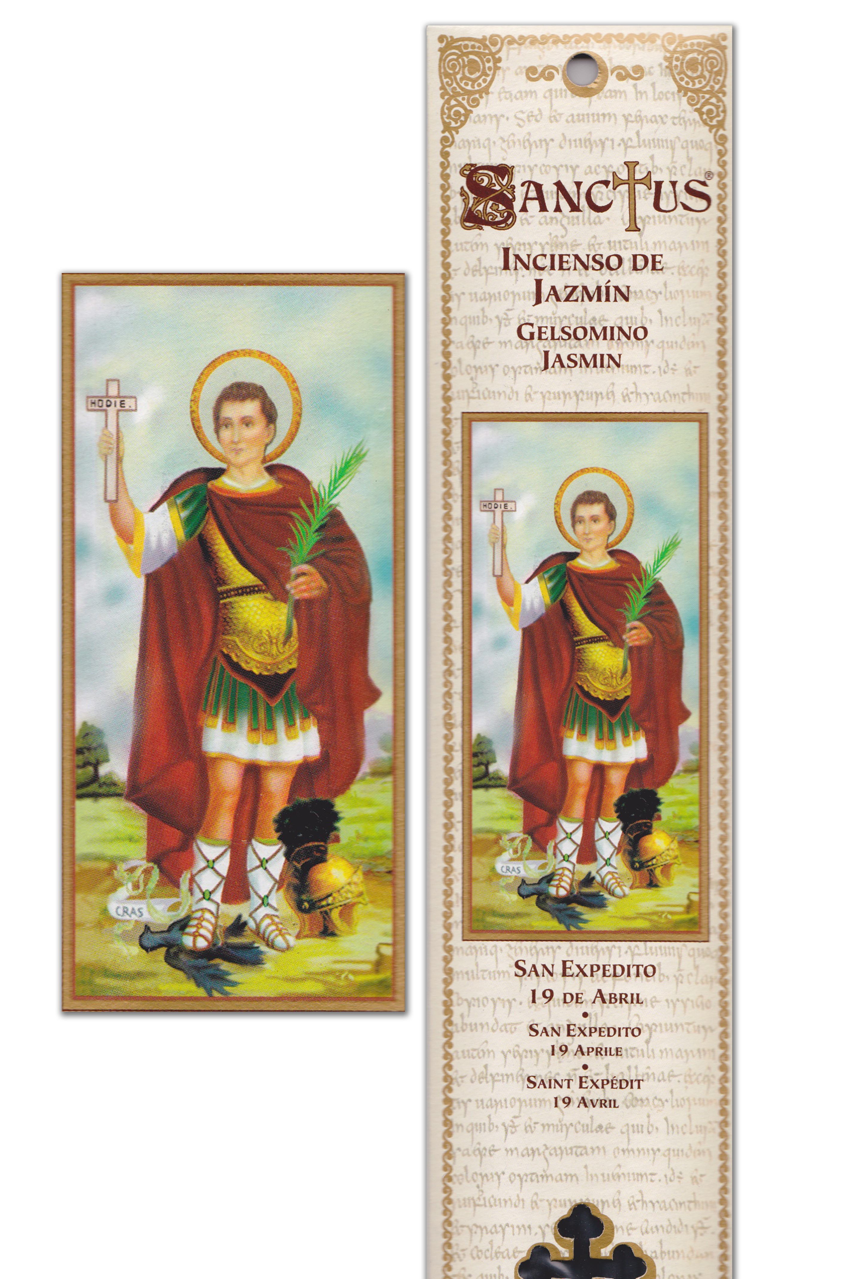 Saint Expedit Incense Pouch 15 Pces - 