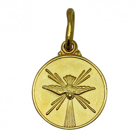 Médaille Saint Benoit, Plaqué or