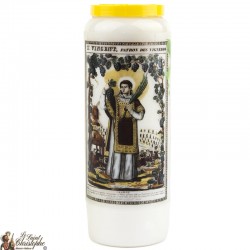 Novena candles to Saint Vincent