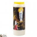 Novena candles to Our Lady of Lourdes - model 1