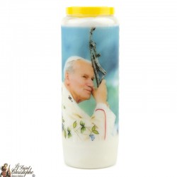 Novena candles to Saint John Paul II