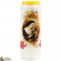 Novena candles to Saint Rita - Model 1