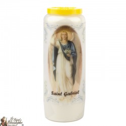 Novena candles to the Angel Saint Gabriel