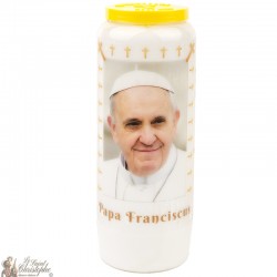 Pope Francis Novena candles - Model 2