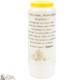 Candles Novena - White - "Archangel Saint Michael" (French)