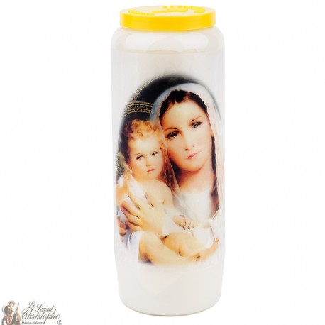 Candles Novena - White - "Archangel Saint Michael" (French)