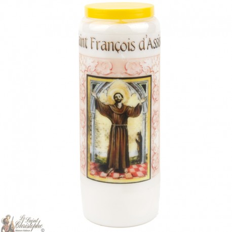 Candles Novena - White - "Archangel Saint Michael" (French)