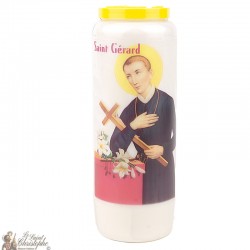 Candele della novena dedicate a San Gerardo