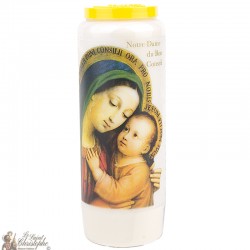 Candele Novene a  La Madonna del Buon Consiglio