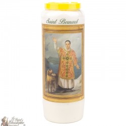 Candele della novena dedicate a San Bernardo