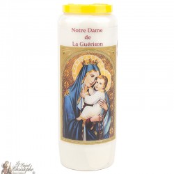 Velas de la Novena a Nuestra Señora de la Curación