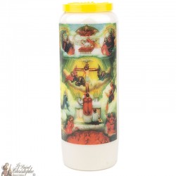 Velas de novena para las Almas del Purgatorio - modelo 1