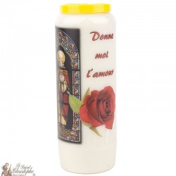 Novena candles to Saint Valentine for Love