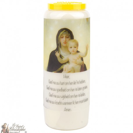 Candles Novena - White - "Archangel Saint Michael" (French)