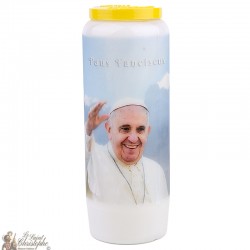 Velas de la Novena Papa Francisco - modelo 3