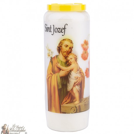 Candles Novena - White - "Archangel Saint Michael" (French)