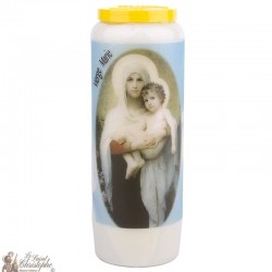 Candele della novena alla Vergine Maria - modello 4