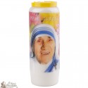 Novena de velas dedicada a Santa Madre Teresa