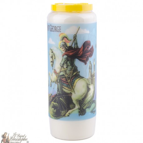 Candles Novena - White - "Archangel Saint Michael" (French)