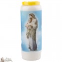 Novena candles to the Virgin Mary - model 6