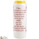 Candles Novena - White - "Archangel Saint Michael" (French)