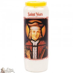 Saint Yves novena candles