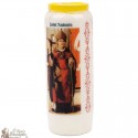 Novena candles to Saint Antonin