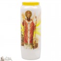 Novena candles to Saint Boniface