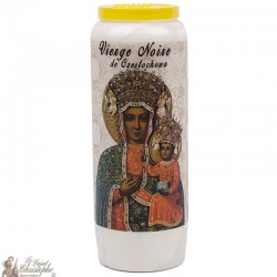 Bougies Neuvaines à la Vierge Noire de Czestochowa