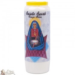 Novena candles to Saint Sarah