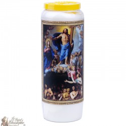 Velas de novena para las Almas del Purgatorio - modelo 2