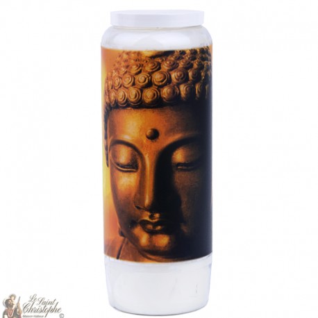 candele decorative  con la citazione in francese - Budda