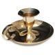 Candle holder copper handle