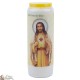 Candles Novenas to the Sacred heart of jesu -  french Prayer