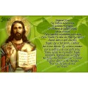 sticker with french  prayer - Jesus